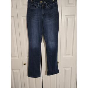 Lee size 8 women's curvy fit boot cut jeans